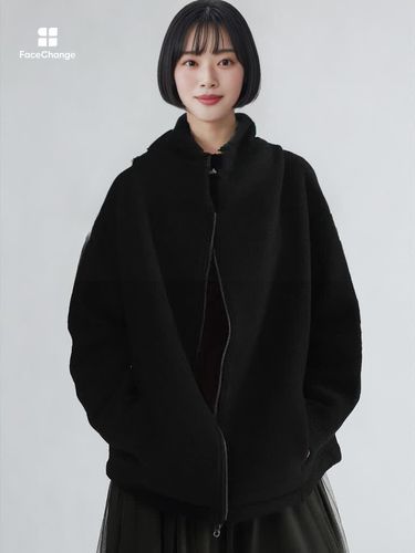 ウール混スライバージップブルゾン - LASUD - LASUD｜YAMADAYA STORE