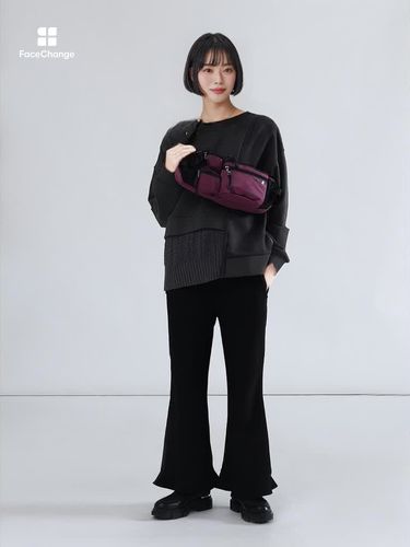 ニットドッキングスウェットプルオーバー - LASUD - LASUD｜YAMADAYA STORE