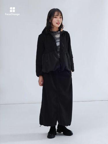 フロントジップフリーススカート - LASUD - LASUD｜YAMADAYA STORE