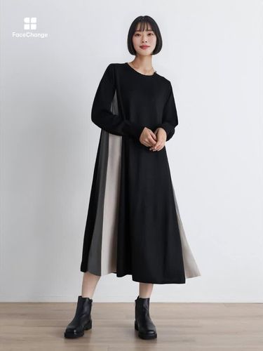 配色ラインニットワンピース - MEDOC original - CLOVE｜YAMADAYA STORE