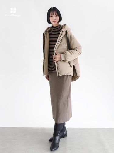 新品　clove フードミドルダウンブルゾン フードミドルダウンブルゾン - CLOVE - CLOVE｜YAMADAYA STORE