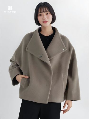 スタンドカラーショートウールコート - CLOVE - CLOVE｜YAMADAYA STORE