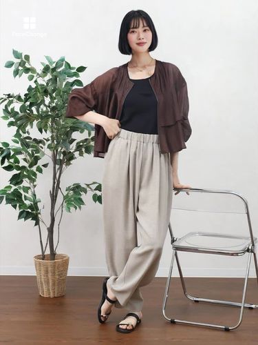 新色追加！】セルロースバックフリルブルゾン - Vin - Vin｜YAMADAYA STORE