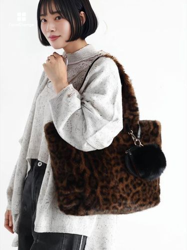 リバーシブルファートート(leopard) - Vin - Vin｜YAMADAYA STORE
