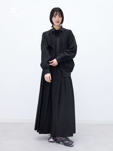 UVカット・接触冷感】ストレッチナイロンボリュームスカート - YORT