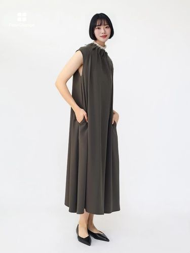 タックネックワンピース - Aga - Aga｜YAMADAYA STORE