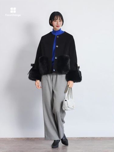 ショルダーリボンニットトップス - FENNEL - FENNEL｜YAMADAYA STORE