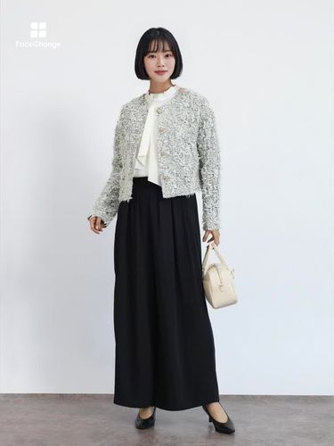 フロントタックとろみワイドパンツ - FENNEL - FENNEL｜YAMADAYA STORE