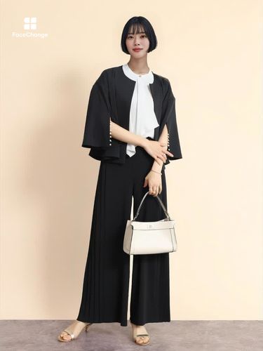 ラインパールスリーブケープジャケット - FENNEL - FENNEL｜YAMADAYA STORE