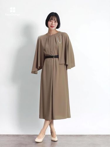 【新品】FENNEL　サイドテープケープワンピース サイドテープケープワンピース - FENNEL - FENNEL｜YAMADAYA STORE