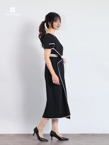 配色ラップワンピース - FENNEL - FENNEL｜YAMADAYA STORE