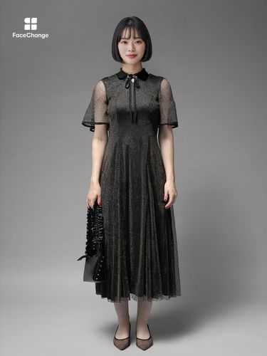 パイピングドットドレス - kaene - petirobe｜YAMADAYA STORE