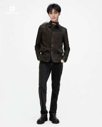 SURVEY LEATHER BLAZER | オールセインツ 公式オンラインストア