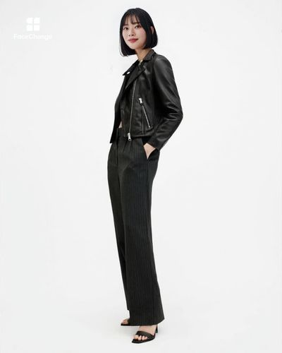 DALBY SLIM FIT LEATHER BIKER JACKET | オールセインツ 公式