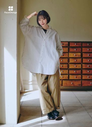 タイムレスロングシャツ｜CLUÉL Have a Good Buy!｜ファッション雑誌