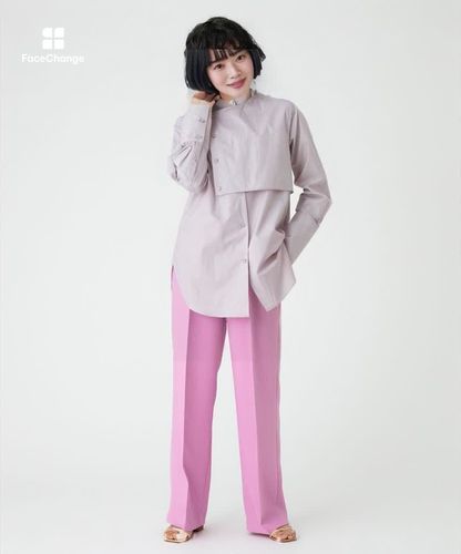 アシンメトリーラップシャツ|allureville OFFICIAL SITE / ONLINE SHOP