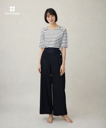 デニムライクマリンパンツ|allureville OFFICIAL SITE / ONLINE SHOP