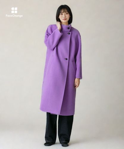 ビーバースタンドカラーコート|allureville OFFICIAL SITE / ONLINE