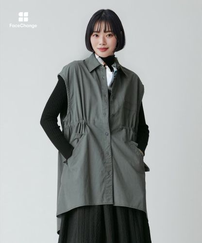 サファリノースリーブジレ|allureville OFFICIAL SITE / ONLINE SHOP