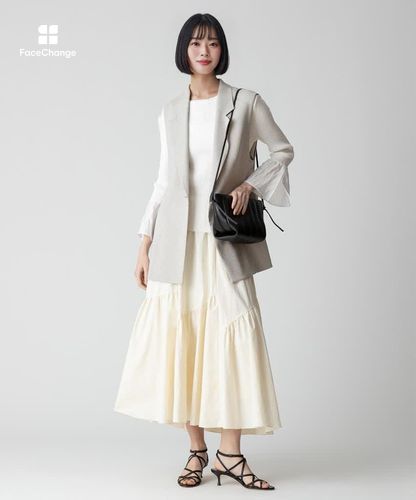 AllureMama 麻調カルゼサイドオープンジレ|allureville OFFICIAL SITE / ONLINE