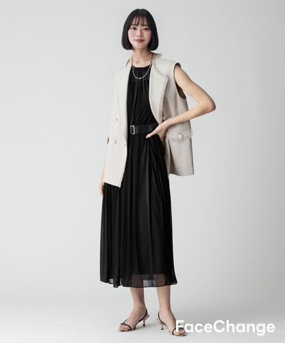 ◇エスパンディワイドベルトワンピース|allureville OFFICIAL SITE