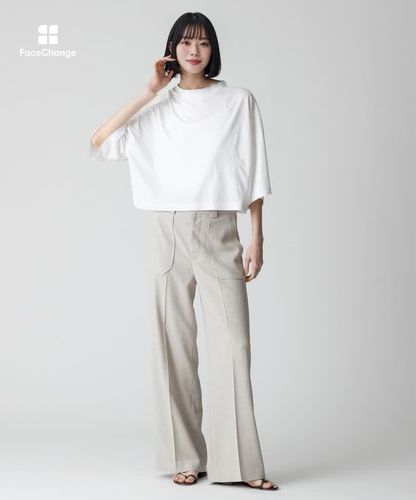 ワイドクロップTEE|allureville OFFICIAL SITE / ONLINE SHOP