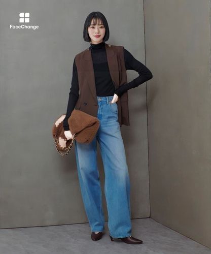 ギャバダブルブレストジレ|allureville OFFICIAL SITE / ONLINE SHOP