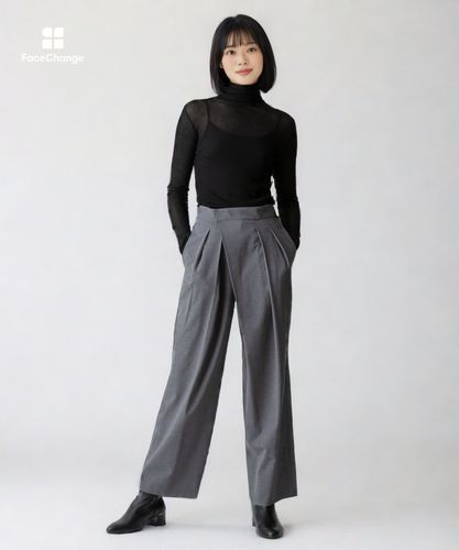 セットアップ対応可能】トロピカルアシメタックパンツ|allureville