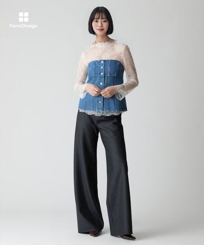 デニムビスチェ|allureville OFFICIAL SITE / ONLINE SHOP