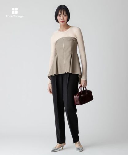 ソフトシアーリブプルオーバー|allureville OFFICIAL SITE / ONLINE