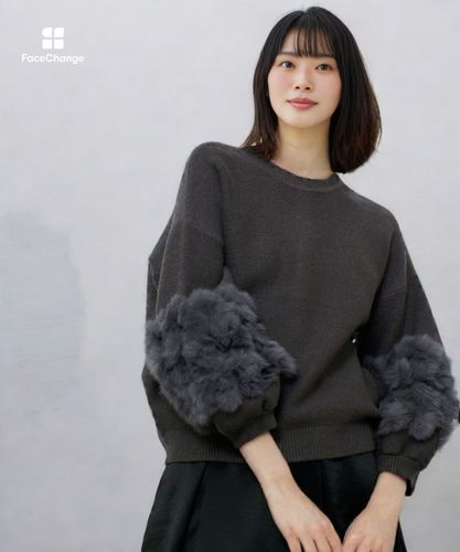 ラビットカフクレイジー釦2WAYプルオーバー|allureville OFFICIAL SITE