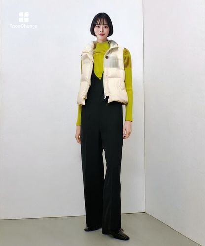 [allureville]フード付きダウンベスト STAFF STYLING|allureville OFFICIAL SITE / ONLINE SHOP