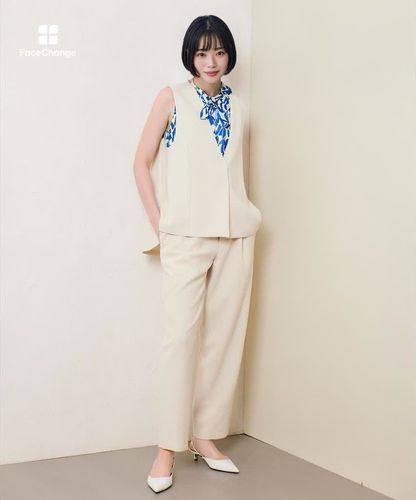 ダブルクロスドレープジレ|allureville OFFICIAL SITE / ONLINE SHOP