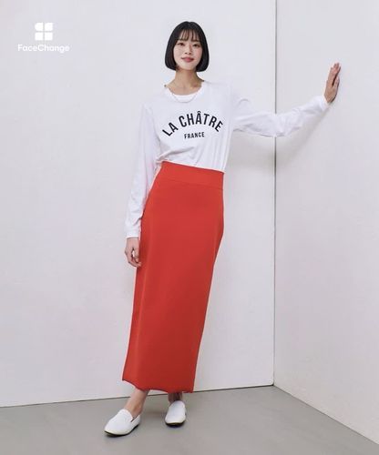 センタージップ2WAYニットスカート|allureville OFFICIAL SITE
