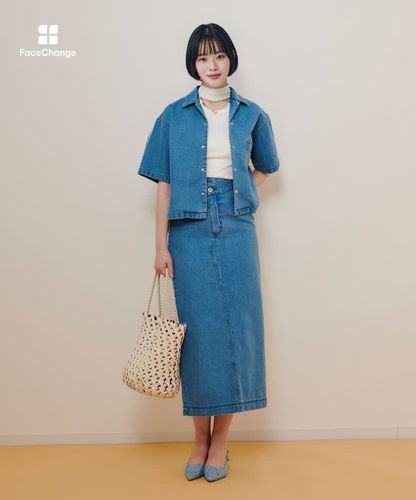 デニムタイトスカート|allureville OFFICIAL SITE / ONLINE SHOP