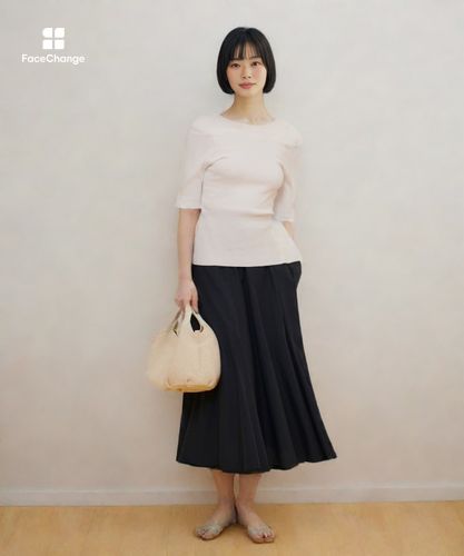 ライトタンブラーガゼットフレアスカート|allureville OFFICIAL SITE