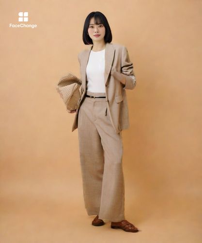 リネンライクタックワイドパンツ|allureville OFFICIAL SITE / ONLINE