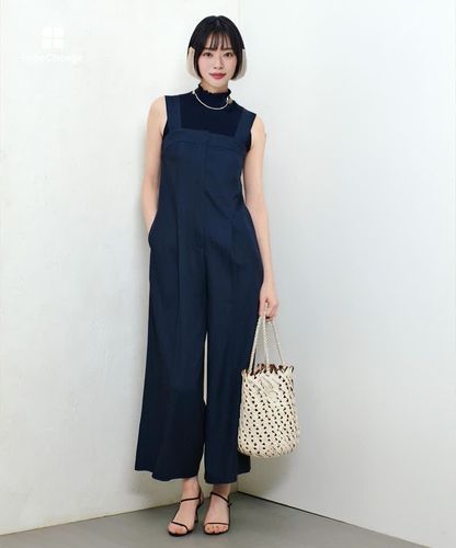 アルアバイル　ルルウィルビー　セルリアデニムサロペットパンツ　ANAYI　アナイ STAFF STYLING|allureville OFFICIAL SITE / ONLINE SHOP