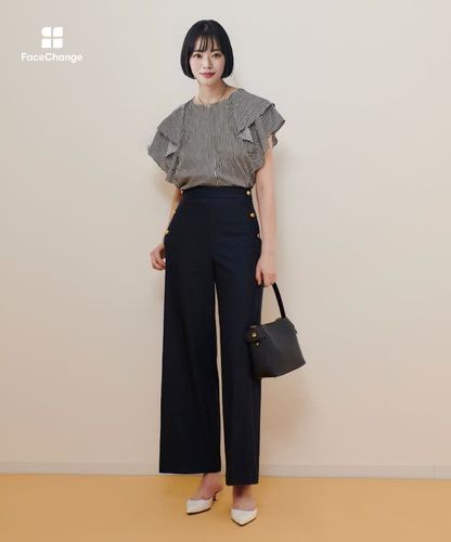 ◇デニムライクマリンパンツ|allureville OFFICIAL SITE / ONLINE SHOP