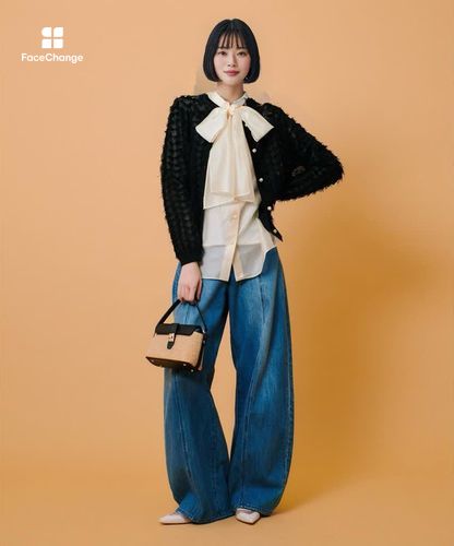 オーガンザボウブラウス|allureville OFFICIAL SITE / ONLINE SHOP