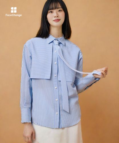 everyone 2025A/W ストライプシャツ XL 新品 タイディティールストライプシャツ|allureville OFFICIAL SITE
