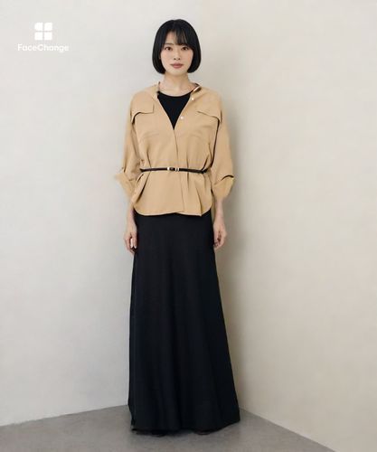CRISPYカルゼターンバックシャツ|allureville OFFICIAL SITE / ONLINE