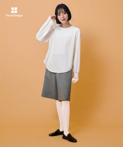 プルオーバーブラウス UNITED ARROWS LTD. OUTLET｜ソフト ジョーゼット プルオーバー