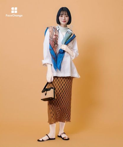 【BRILL】新品/未使用　リネンオーバーシャツ URBAN RESEARCH（アーバンリサーチ）の「Albiniリネンオーバーシャツ