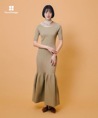 ニットマーメイドワンピース|allureville OFFICIAL SITE / ONLINE SHOP