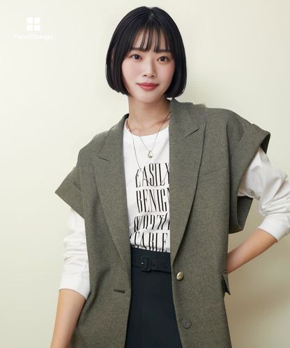ウールライクポリツイルジレジャケット|allureville OFFICIAL SITE