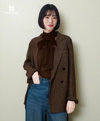 トリッカーカラミダブルジャケット|allureville OFFICIAL SITE