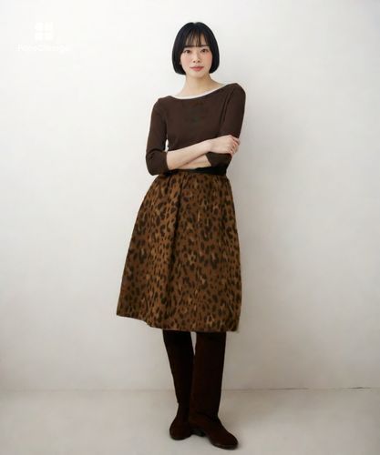MILIORレオパードスカート|allureville OFFICIAL SITE / ONLINE SHOP