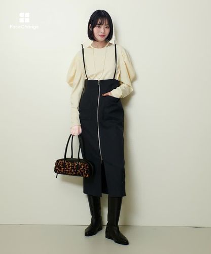 メランジピンヘッドサススカート|allureville OFFICIAL SITE / ONLINE