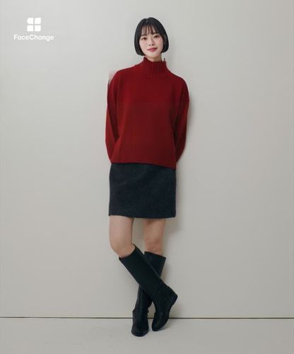 ◇モヘヤシャギーミニスカート|allureville OFFICIAL SITE / ONLINE